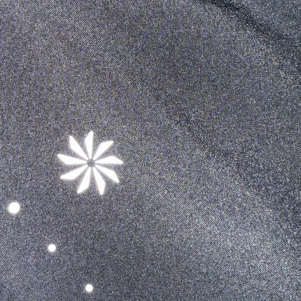 Athleta Black Athletic Shorts with Back Zip Pocket - Picture 5 of 9